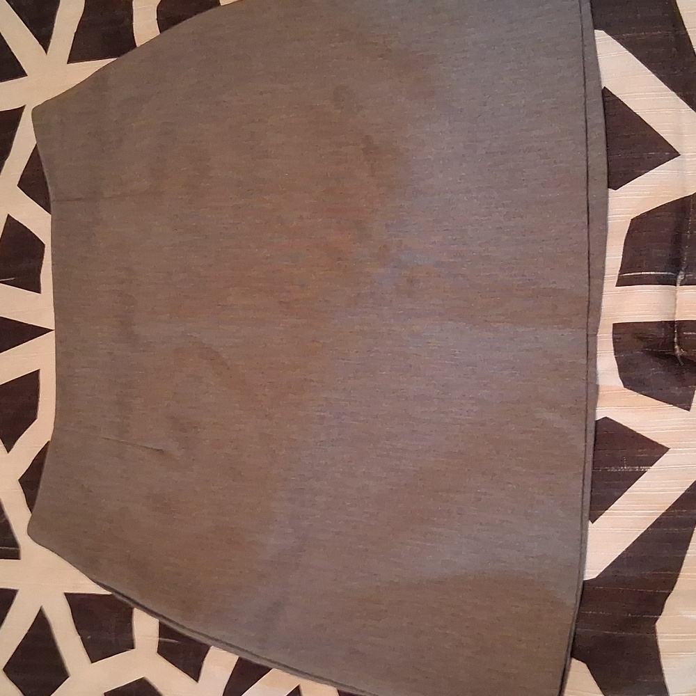 A. Byer Women's Gray Mini Skirt